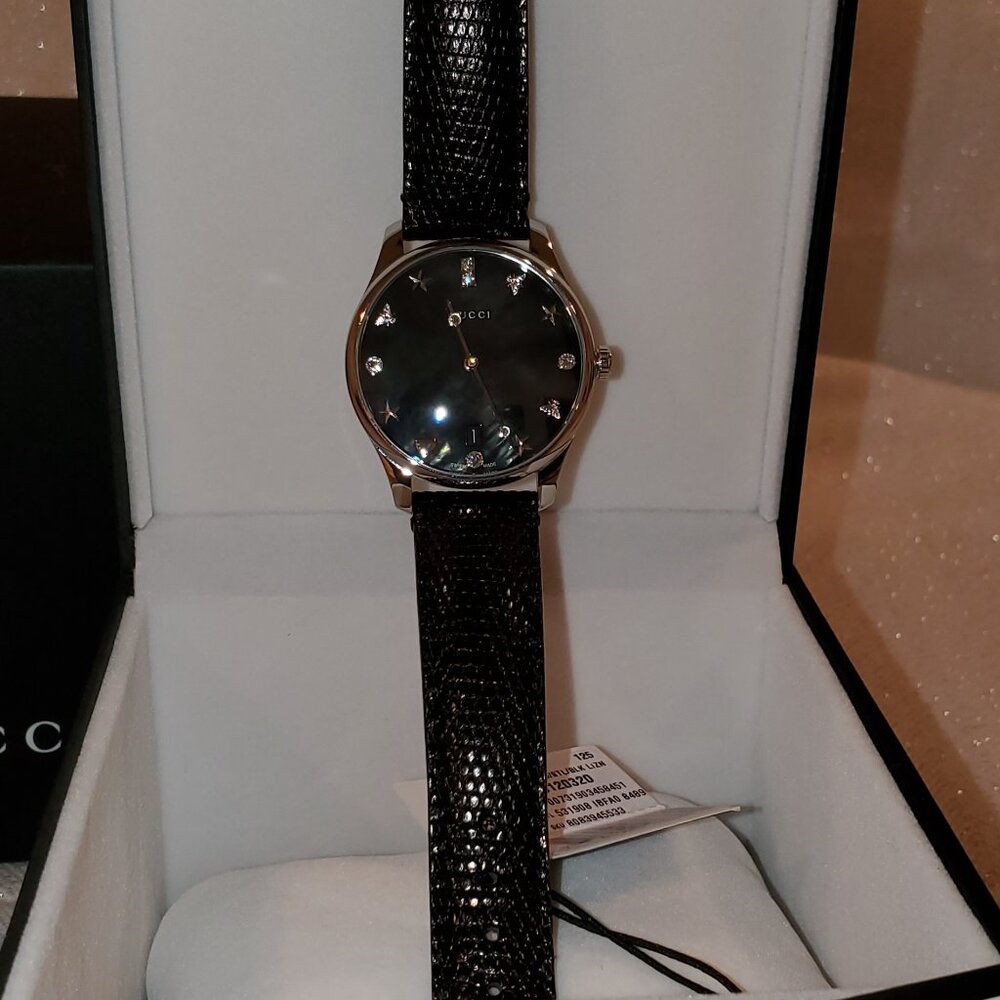 Gucci G Timeless Diamond dial watch - Picture 3 of 4